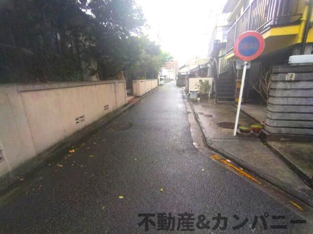 伊予市灘町の売地の前面道路含む現地写真|前面道路含む現地写真です
