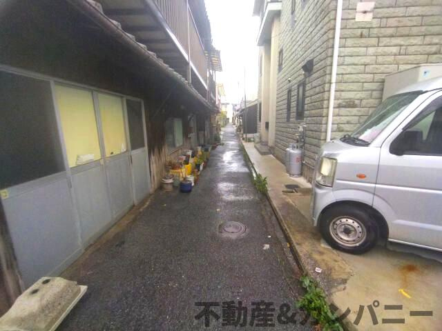伊予市灘町の売地の前面道路含む現地写真|前面道路含む現地写真です
