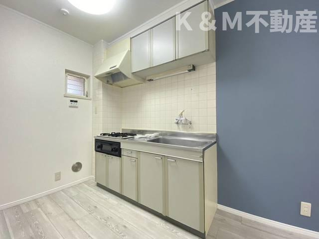 ジュネパレス柏第５０２のキッチン|お料理しやすいキッチンです