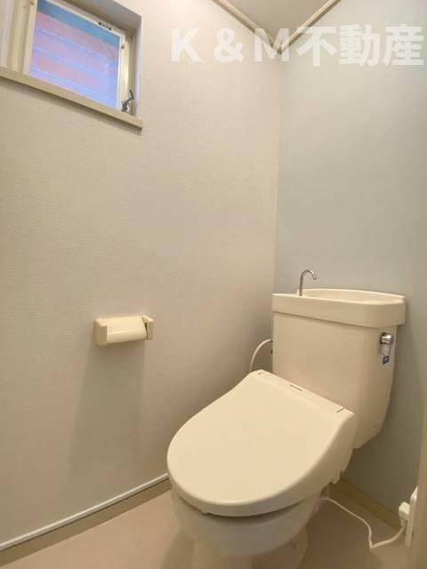 ジュネパレス柏第５０２のトイレ|ゆったりとした空間のトイレです