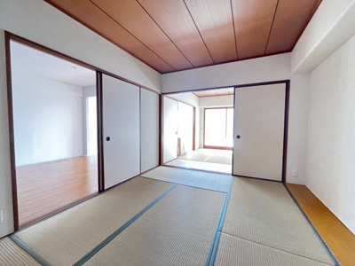 【和室】 | メゾンドール高石 | 【ペット飼育可能】大切なペットと一緒に暮らす癒しの住まいになりますね♪