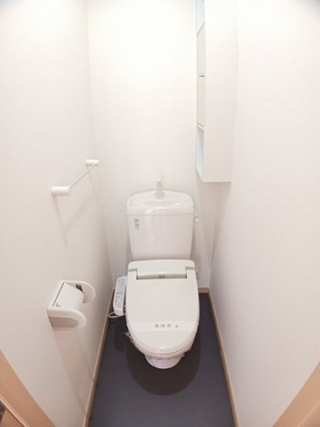 ベル・ヴィオラＡのトイレ|落ち着いたトイレです