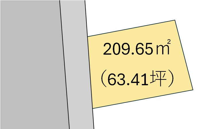 和歌山市吹上4丁目・土地・127444の区画図