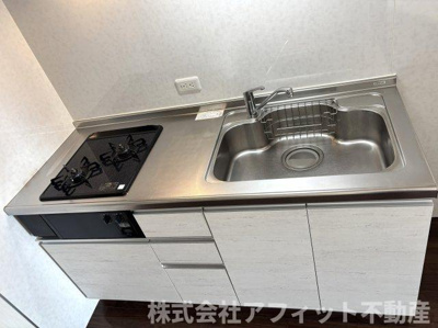 【キッチン】 | クロワゾン | 2口ガスコンロ