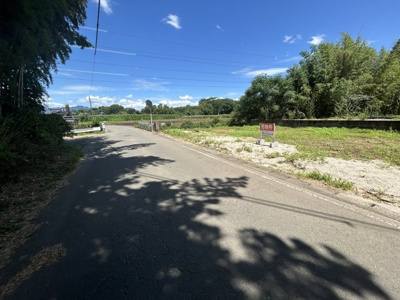 【前面道路含む現地写真】 | 合志市栄字村廻