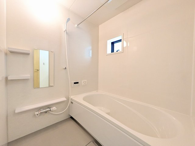 八王子市　子安町　新築一戸建ての浴室|～のびのびくつろげるバスルーム　１日の締めくくりに癒やしのバスタイムを～