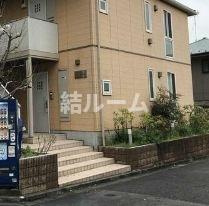 練馬区早宮３丁目のアパートのエントランス