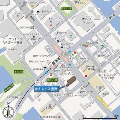 【地図】 | ルミレイス豊洲