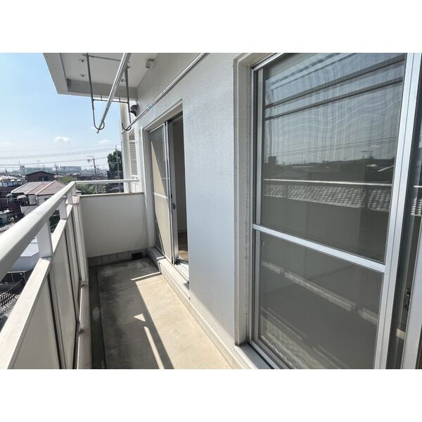 シャルム美郷のバルコニー