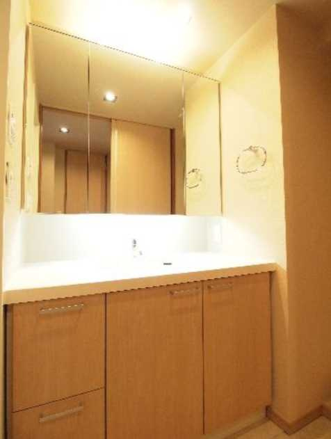 エスティメゾン銀座　駅近　ペット相談　駐車場の洗面所