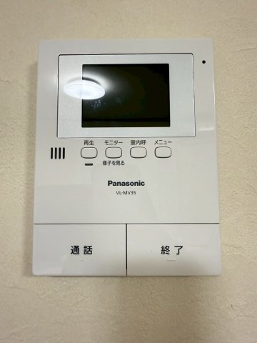 泉南郡田尻町吉見戸建の防犯設備|モニター付きインターホン