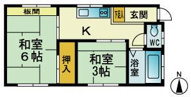 八王子市石川町のアパートの画像