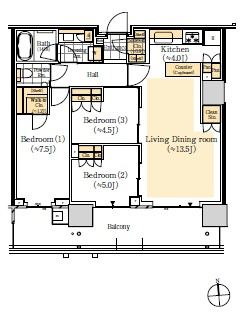 SKY DUO SUN VILLAGE T棟  48階
