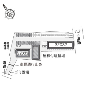 【区画図】 | レオパレスケリュスB