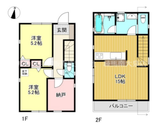 西東京市谷戸町1丁目　新築一戸建　西武池袋線　ひばりが丘