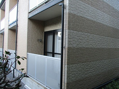レオパレスケリュスＢのバルコニー