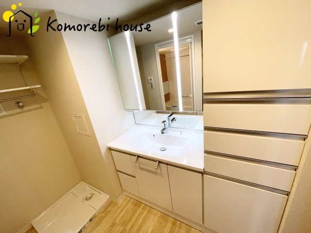 ビクトリアアネーロ大宮の独立洗面台|朝の身支度には欠かせない独立洗面化粧台