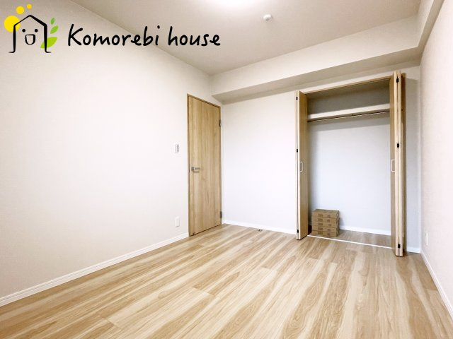 ビクトリアアネーロ大宮の寝室|落ち着いた色調の寝室です