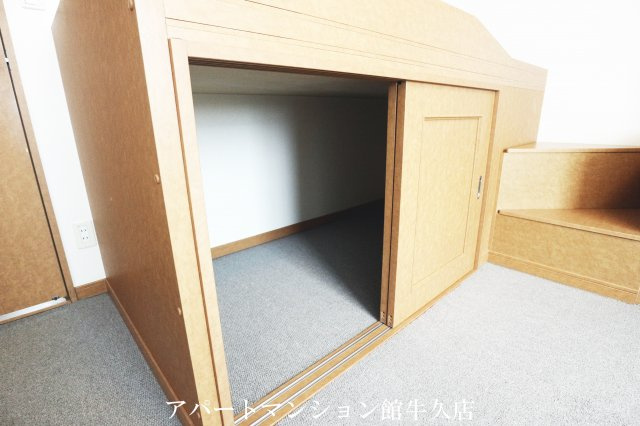 レオパレスケリュスAの寝室