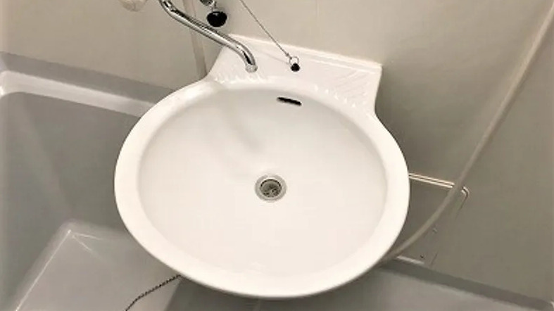 レオパレスケリュスAの洗面所