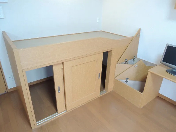 レオパレスソレーユⅡの寝室