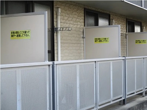 レオパレスソレーユⅡのバルコニー