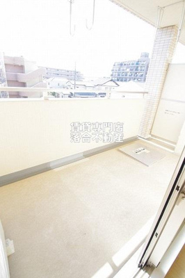 【バルコニー】 | メゾンノーブル | 南西向き◎開放感のある広々としたバルコニー