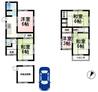 【間取り】 | 坂本８丁目