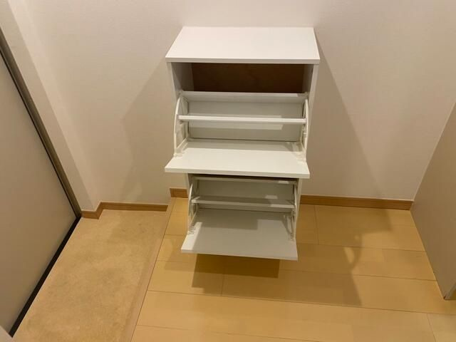 アンジュールの収納