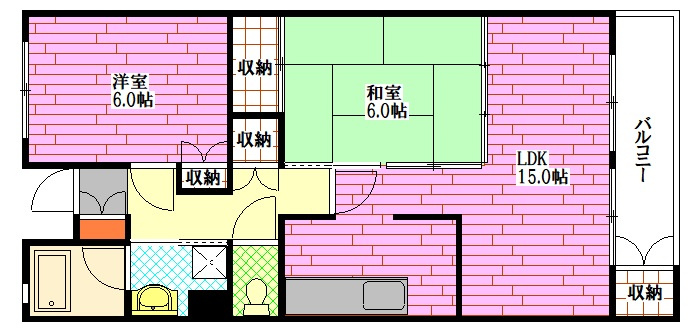 コンフォートマンモトの間取り
