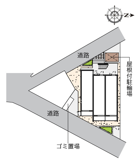 川崎市多摩区宿河原５丁目の賃貸マンションの区画図
