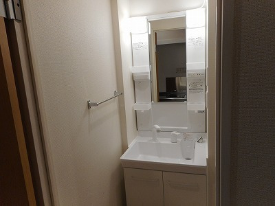 川崎市多摩区宿河原５丁目の賃貸マンションの洗面所