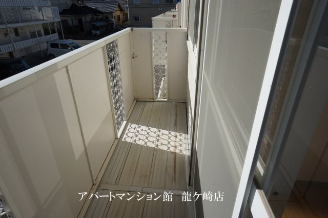 ニューシティ志げBのバルコニー