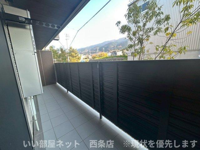 シャーメゾンコンフォーザのバルコニー