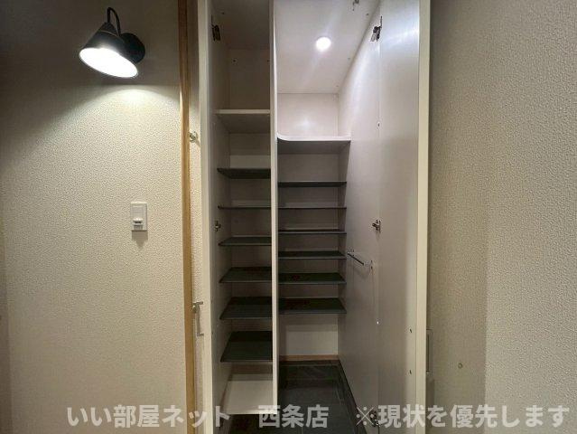 シャーメゾンコンフォーザの収納