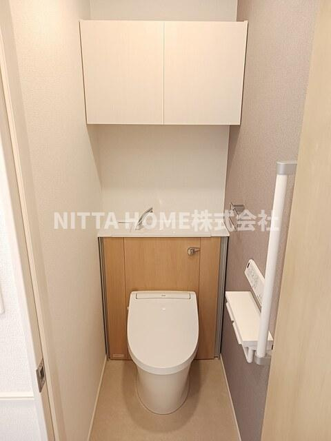メゾン・シャトンⅠのトイレ|温水洗浄付きのトイレになります＊