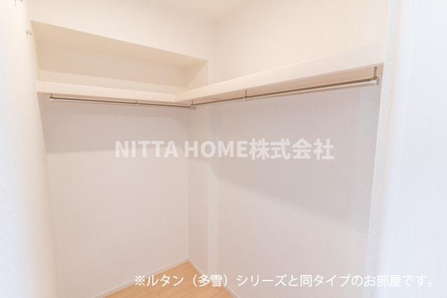 メゾン・シャトンⅠの収納|【完成イメージ】ウォークインクローゼット付き(*^^)