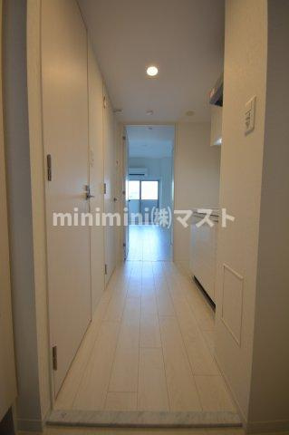 エスリードレジデンス弁天町グランデの玄関