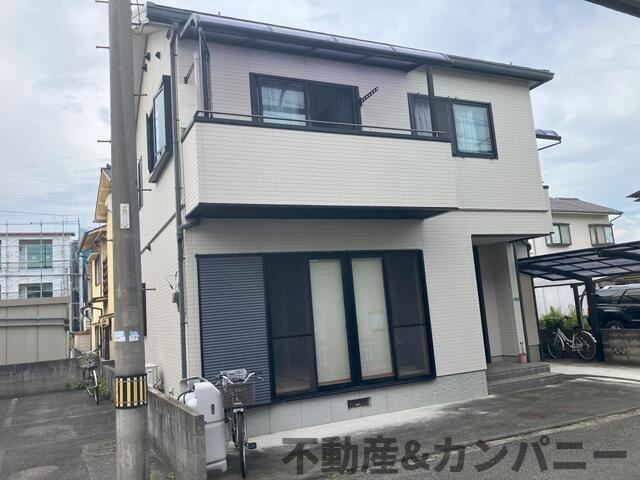 松山市小栗１丁目の中古一戸建の外観|落ち着いた雰囲気の外観です