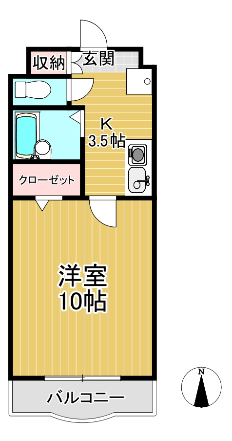 グランドセレブ真木の間取り