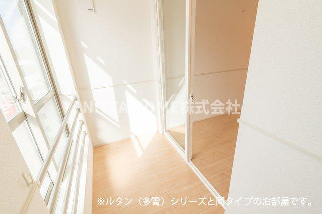 メゾン・シャトンⅠのバルコニー|【完成イメージ】２．０帖のサンルーム(*^^*)