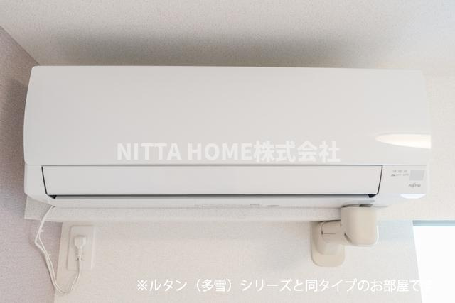 メゾン・シャトンⅠの内装|【完成イメージ】エアコンは２台設置しています！