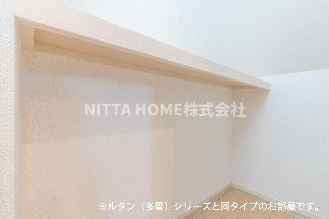 メゾン・シャトンⅠの収納|【完成イメージ】ウォークインクローゼット付き(*^^)