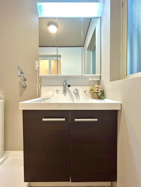 守口市八雲東町2丁目　戸建の独立洗面台