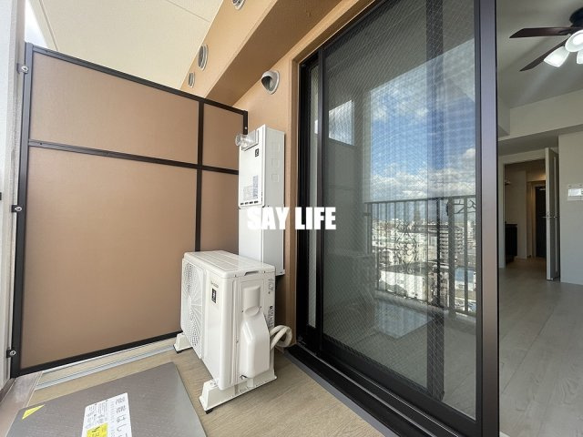 Luxe深江橋Ⅱのバルコニー