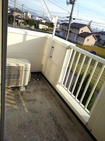 アンソレイエメゾンＥのバルコニー