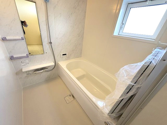 【浴室】 | 大野城市つつじヶ丘3丁目　2号棟（全2棟）【仲介手数料無料・0円】 | 現地写真。浴室です。