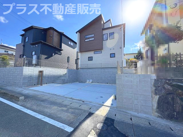 【外観】 | 大野城市つつじヶ丘3丁目　2号棟（全2棟）【仲介手数料無料・0円】 | 完成しました。物件内部もご見学頂けます。プラス不動産販売にお任せ下さい。