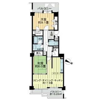 【間取り】 | シャリエ大津朝日が丘