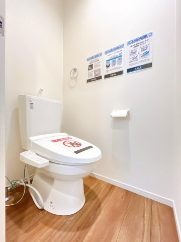 【トイレ】 | 高崎市下之城町　新築住宅 | 清潔感にあふれた空間と機能的な洗浄装置。毎日何度も使う場所だから快適に。便利に。